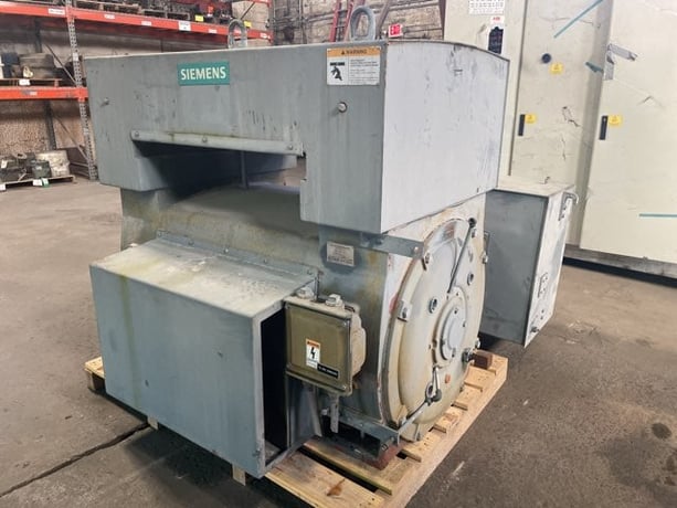 600 HP 1200 RPM Siemens, Frame 5810S, WPIIBB, 2300 Volts - Image 1