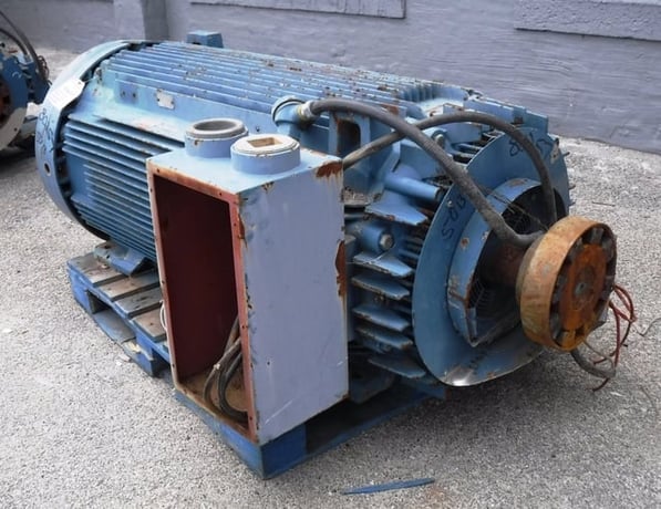 600 HP 1800 RPM General Electric, Frame 5013S, TEFC BB, 2300 Volts - Image 3