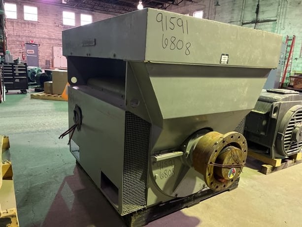 500 HP 720 RPM Westinghouse, Frame 6808L, WPIIBB, 4160 Volts - Image 2