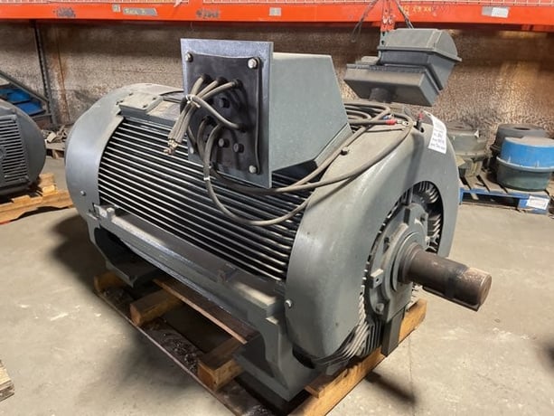 600 HP 1800 RPM Teco Westinghouse, Frame 5810BZ, TEFC BB, 2300/4160 Volts - Image 3