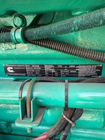 500 KW Cummins #500GFGB, Natural gas generator set, 277/480 Volts, 1800 RPM, GTA28 engine, EPA Certified - Image 5