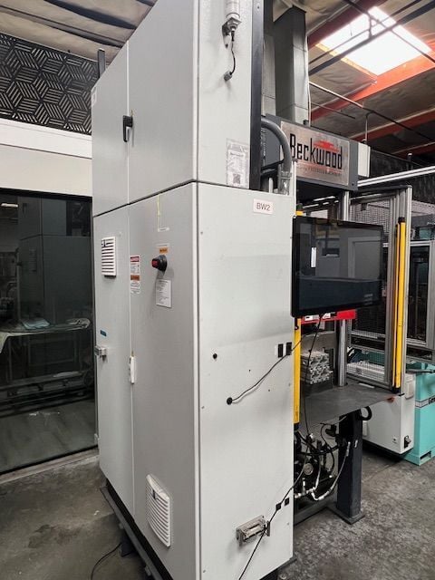 30 Ton, Beckwood #EVOx-4P30F1818, all electric high precision platen press, 18" x 18" heated platens, 800&deg; - Image 8