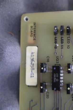 New general electric 4136j58-g1 interface board stock g524 - Image 2