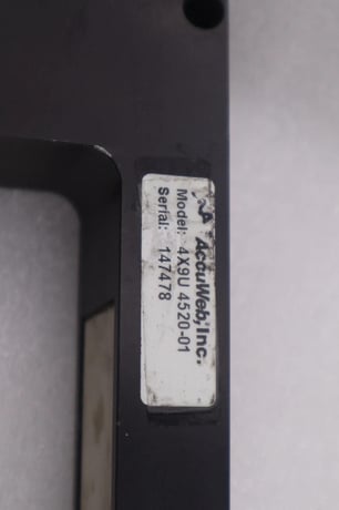 AccuWeb Inc EVO 150 COMPLETE WEB GUIDE SYSTEM WITH RED LION SCREEN STOCK 5120 - Image 7