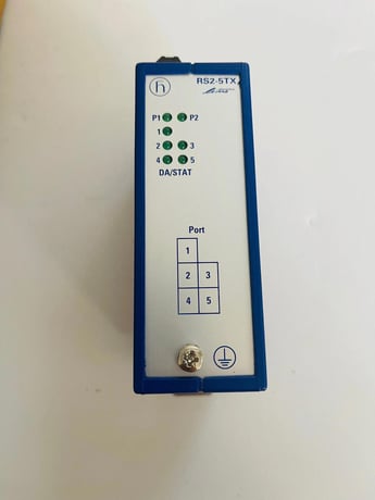 Hirschmann Rail Switch RS2-5TX RS25TX 32 VDC #K-1128 - Image 1