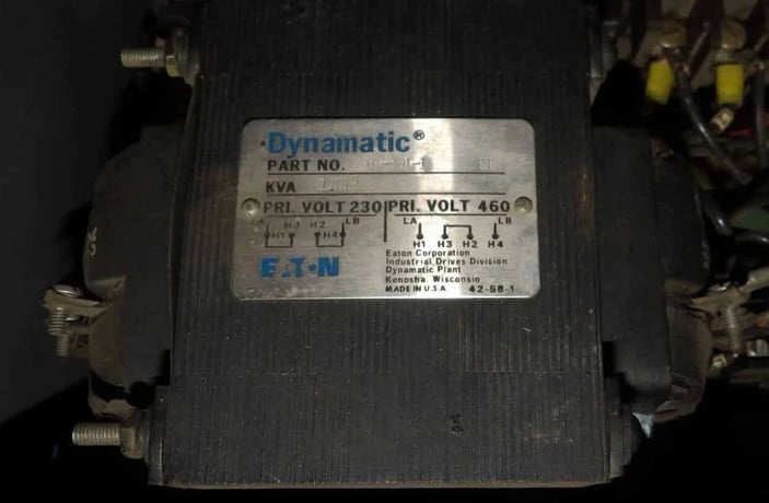 Dynamatic #64-361-11.012KVA, transformer cabinet, 230/460 Volts, 1 yr warranty - Image 7