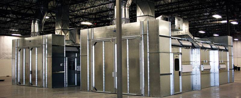 Rohner, Crossdraft Paint Booth, 20 x 20 Industry Standard Filters, 100 FPM - Image 2