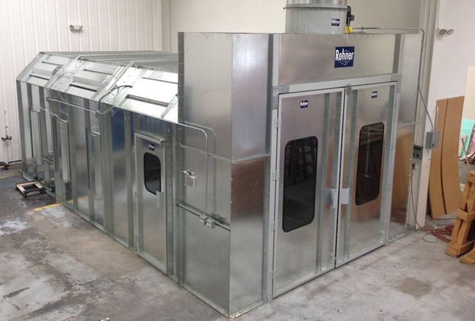 Rohner, Crossdraft Paint Booth, 20 x 20 Industry Standard Filters, 100 FPM - Image 4