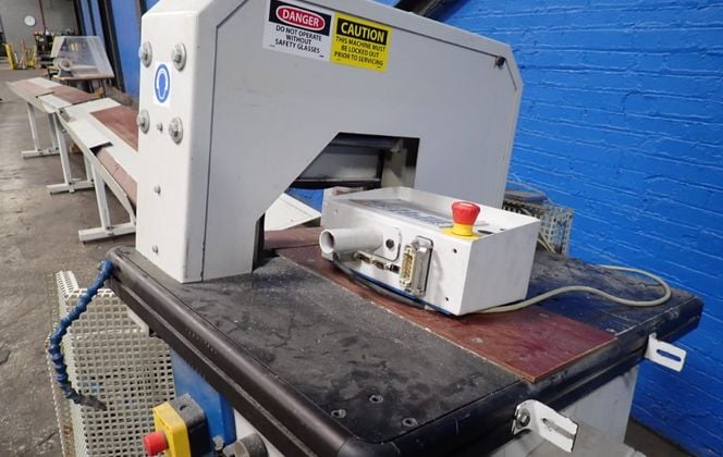 Omga #T.521ST-US, Fine Positioner Table Saw, 21.4 amps, 5.6 KW, 230 Volts, 2010 - Image 3