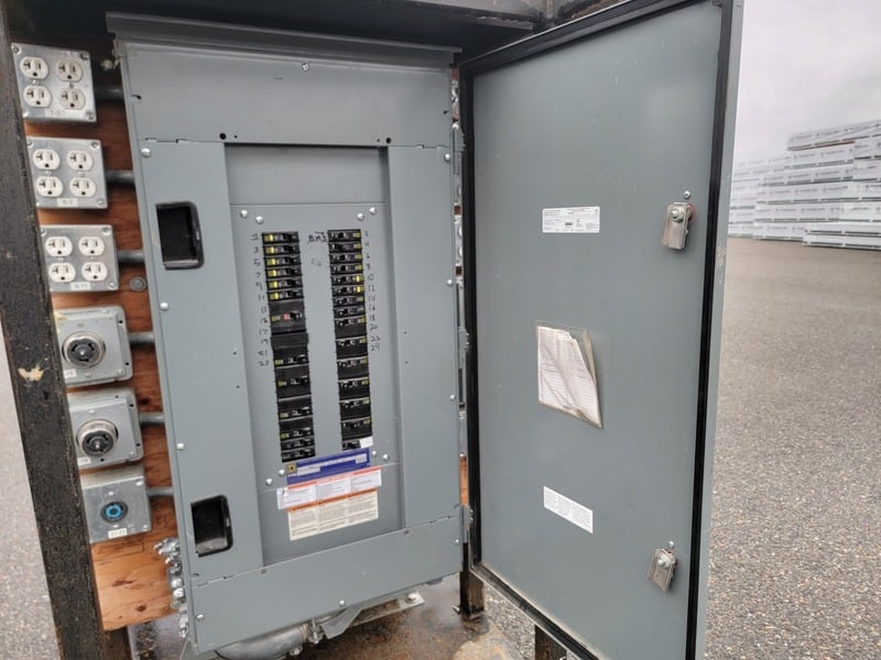 75 KVA Square D, Temporary Power Distribution Cart, 600 Primary, 208Y/120 Secondary, Type 3R enclosure, (16 - Image 6
