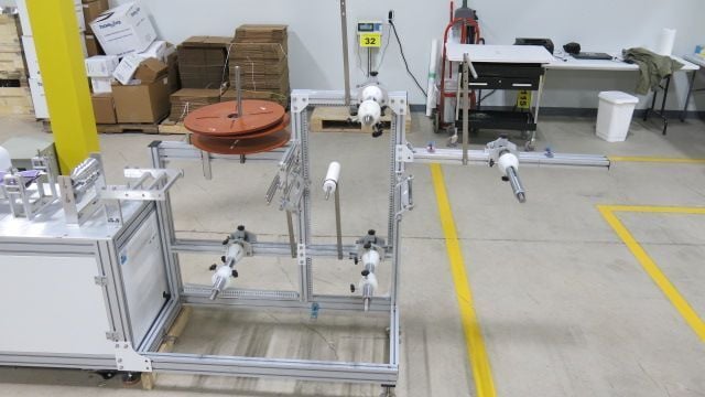 Testex #APL120, high speed mask production line, automated ultrasonic, 100-120 masks/min., 2021 - Image 2