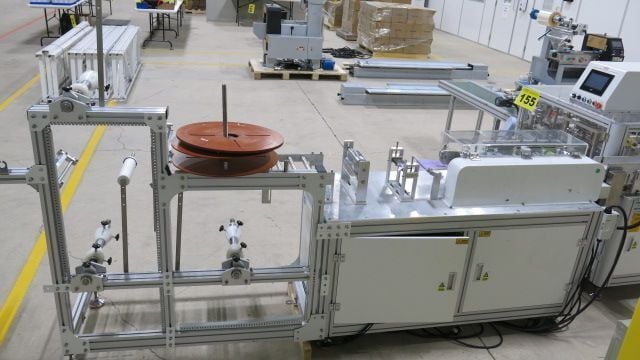 Testex #APL120, high speed mask production line, automated ultrasonic, 100-120 masks/min., 2021 - Image 9