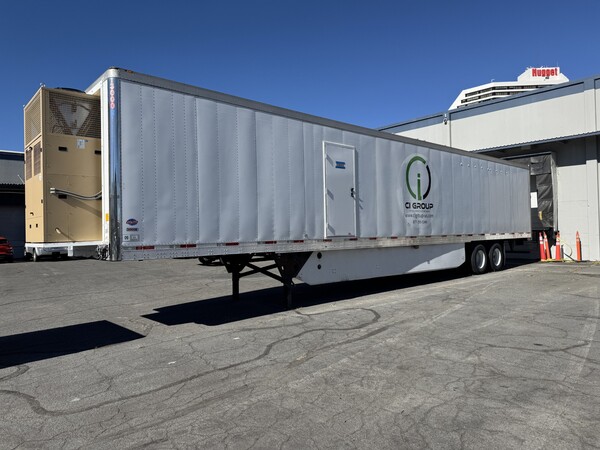 1050.0 KVA Self contained outdoor uninterruptible power supplies trailer, 480 Volts, rental - Image 1