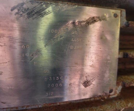 125 HP 1200 RPM Worldwide, Frame 445T, TEFC, 1.15 service factor, 230/460 Volts - Image 6