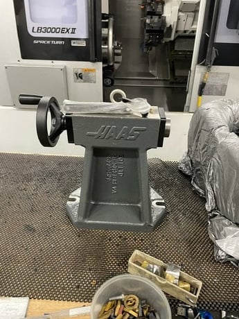 12.2" Haas #HRT310, CNC Rotary Table, Adapter Plate For Tooling Block, 435 lb. max. weight, 9" center height - Image 5