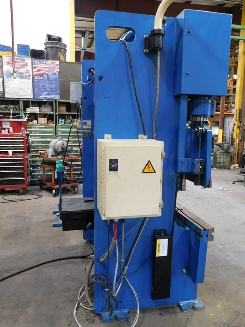 55 Ton, Niagara #HB-55-4-6, press brake, 6' overall, 10 gauge, 6" stroke, 7" Shut Height, 13" open - Image 3