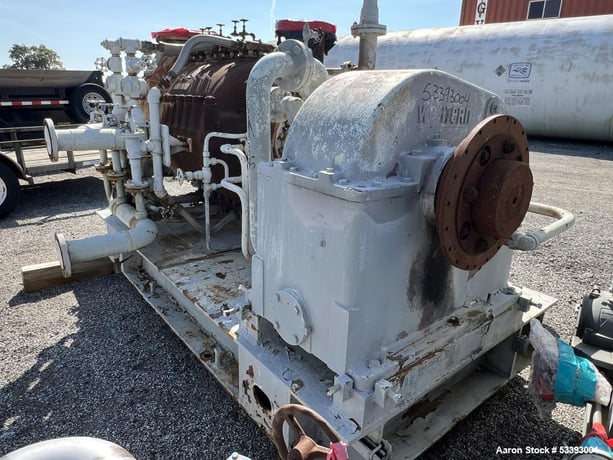 5089 CFM, 225 PSI, Clark #C/T-20341, Centrifugal Compressor, Carbon Steel, 9100 RPM, Size 2M, 9 Impellers, w/ - Image 2