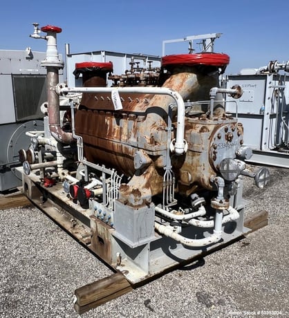 5089 CFM, 225 PSI, Clark #C/T-20341, Centrifugal Compressor, Carbon Steel, 9100 RPM, Size 2M, 9 Impellers, w/ - Image 4