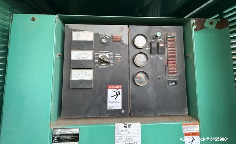 125 kW Cummins Onan #125DGEA, Diesel Generator, #2CT8.3-G engine, 207 HP, weatherproof enclosure, 889 Hrs - Image 10