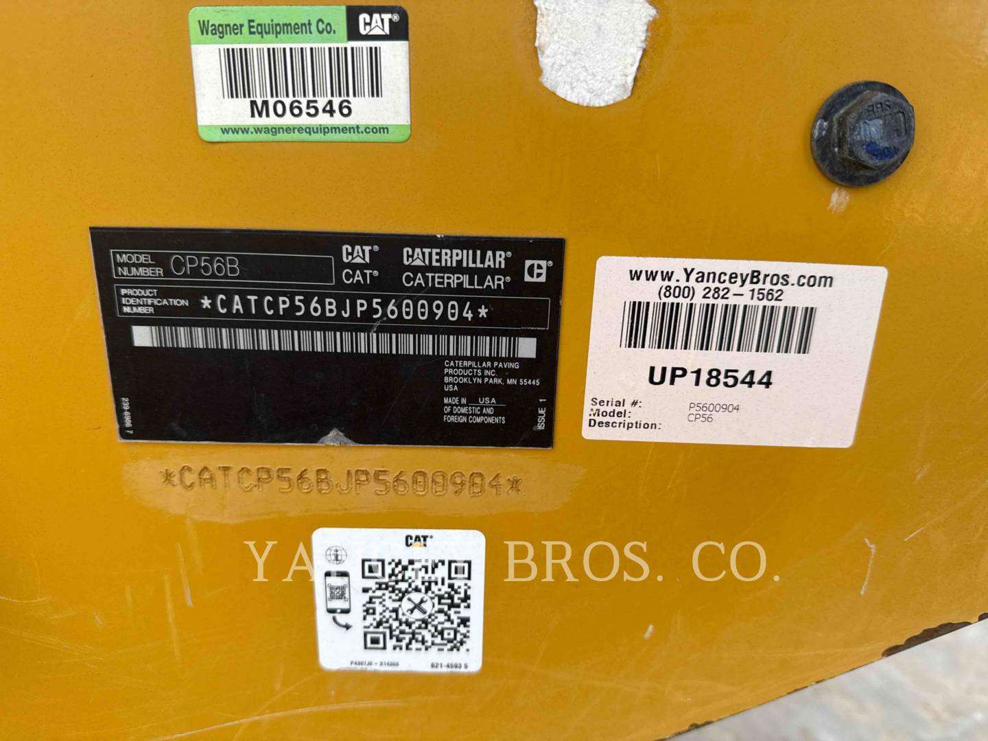 Caterpillar CP56B, Vibratory Single Drum Pad, 2321 hours, S/N: P5600904, 2021 - Image 6