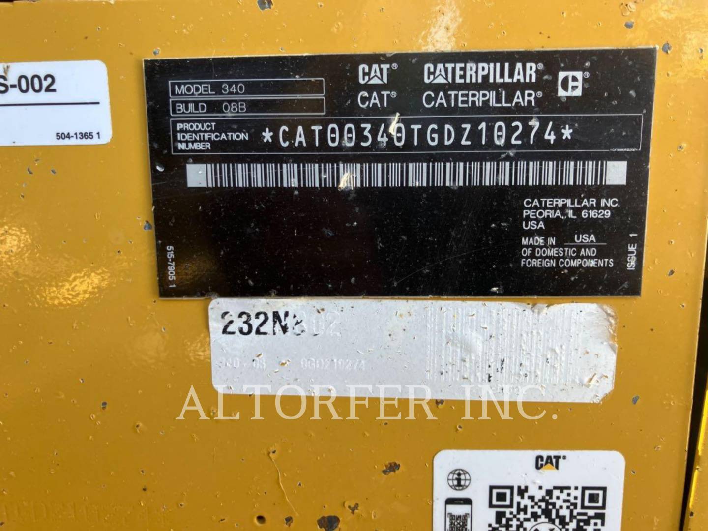 Caterpillar 340-08, 1243 hours, S/N: GDZ10274, 2023 - Image 6