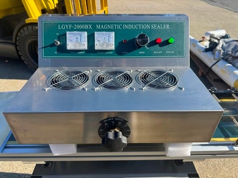 LGYF #2000BX, continuous magnetic induction sealer, 20-130mm diameter, Stainless steel, 2022 - Image 4