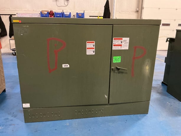750 KVA 13200Y/7620 Primary, 208Y/120 Secondary, 3 phase, Padmount Transformer - Image 2