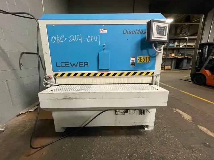 Loewer #DM-3P, Door Brush Sander, 480 V., 3ph, 2012 - Image 2