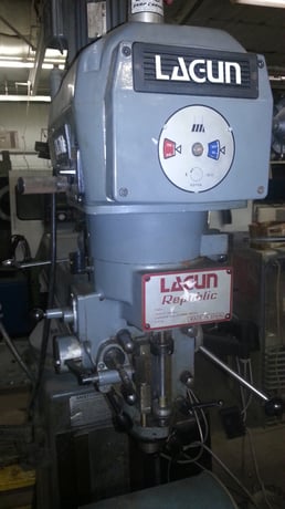 Lagun #FTV-2S, 10" x50" tbl, Servo II, digital read out, 16" x18" x16", 5" quill, 3 HP, 4250 RPM, #82383 - Image 2