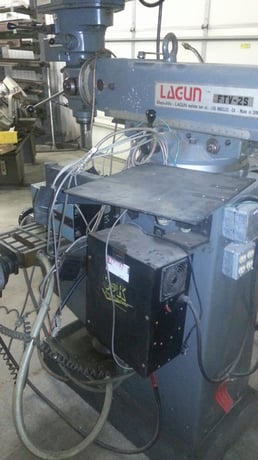 Lagun #FTV-2S, 10" x50" tbl, Servo II, digital read out, 16" x18" x16", 5" quill, 3 HP, 4250 RPM, #82383 - Image 6