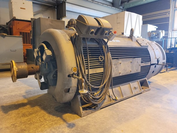 1500 HP 1785 RPM Teco Westinghouse, Frame 560CB, TEFC, SB, new surplus, 4160 Volts - Image 4