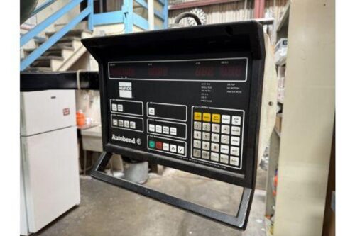 90 Ton, Wysong #90-10, CNC press brake, 10' overall, Hurco AutoBend Control, S/N PB56122 - Image 2