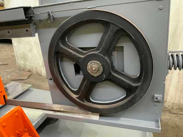 16" x 22" Hem #Cyclone-Auto-4, horizontal band saw, 60° mitering, part counter, 7.5 HP, 2006 - Image 8