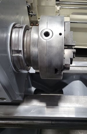 19" x 102" LeBlond #19-Regal, engine lathe, 10" 3-jaw chuck, 2.75" bore, 10 HP, 1500 RPM, 3 Steady Rest - Image 9