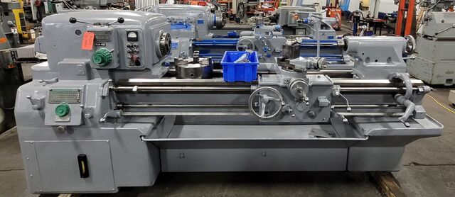 20" x 54" Monarch #610, engine lathe, 12" 3-jaw chuck, D1-6, 2.25" bore, quick change toolpost - Image 1