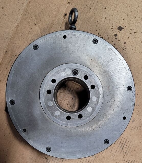 15" Skand #SCA-373060, 3-jaw chuck, A2-6 mount - Image 3