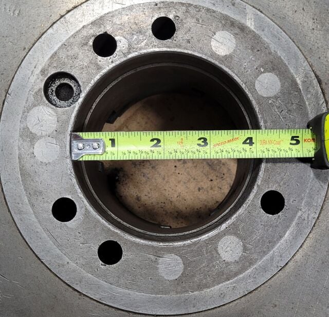 15" Skand #SCA-373060, 3-jaw chuck, A2-6 mount - Image 7