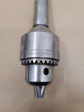 Rohiti #BB20-4, drill chuck w/ Jacobs arbor AO404 - Image 2