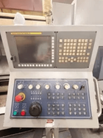 Mighty Viper #VT-50B/3000, CNC Lathe, 39.3" swing, 120" between centers, 33.85" max. cutting diameter, 116.2" - Image 7