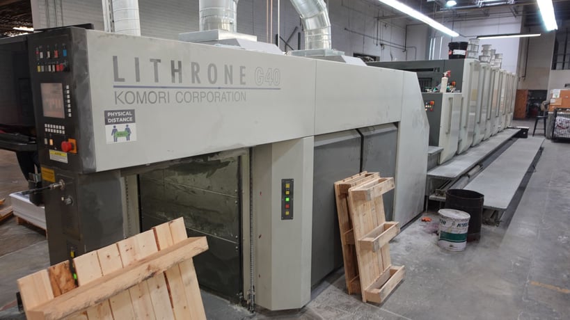 Komori #Lithrone Series, Sheetfed Offset Presses, used - Image 4