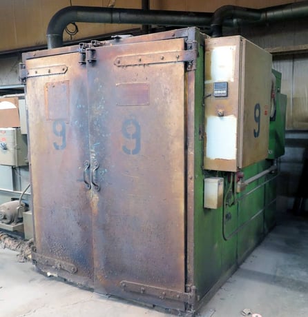 62" width x 72" H x 72" L Grieve, 450°F, electric walk in oven - Image 1