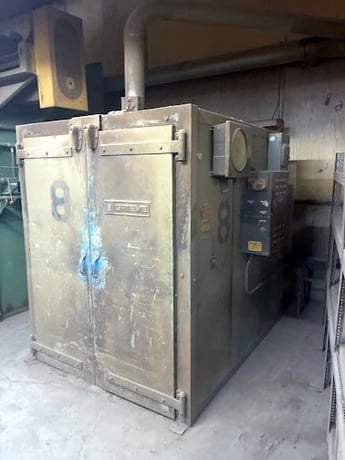 48" width x 72" H x 48" L Grieve, 650&deg;F, electric walk in oven - Image 1