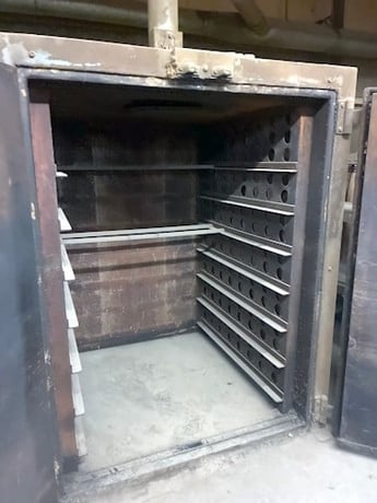 48" width x 72" H x 48" L Grieve, 650&deg;F, electric walk in oven - Image 2
