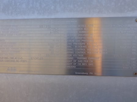 3000 Amps, ABB, HPL 362 / 31 B2 HPL362/31B2, 362 KV, live tank SF6 - Image 3