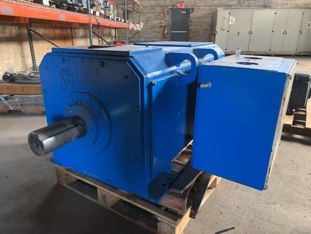 500 HP 1800 RPM General Electric, Frame 6059, DPFVBB, 500 VA, 300/150 VF - Image 2