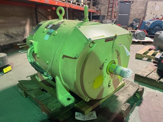 300 HP 1200 RPM Westinghouse, Frame 587AS, DPFVBB, 500 VA, 240/120 VF - Image 1