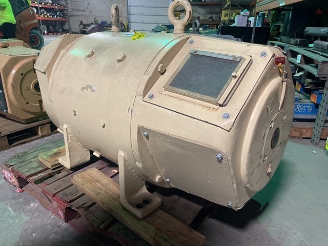 300 HP 1200 RPM Westinghouse, Frame 587AS, DPFVBB, 500 VA, 240/120 VF - Image 2