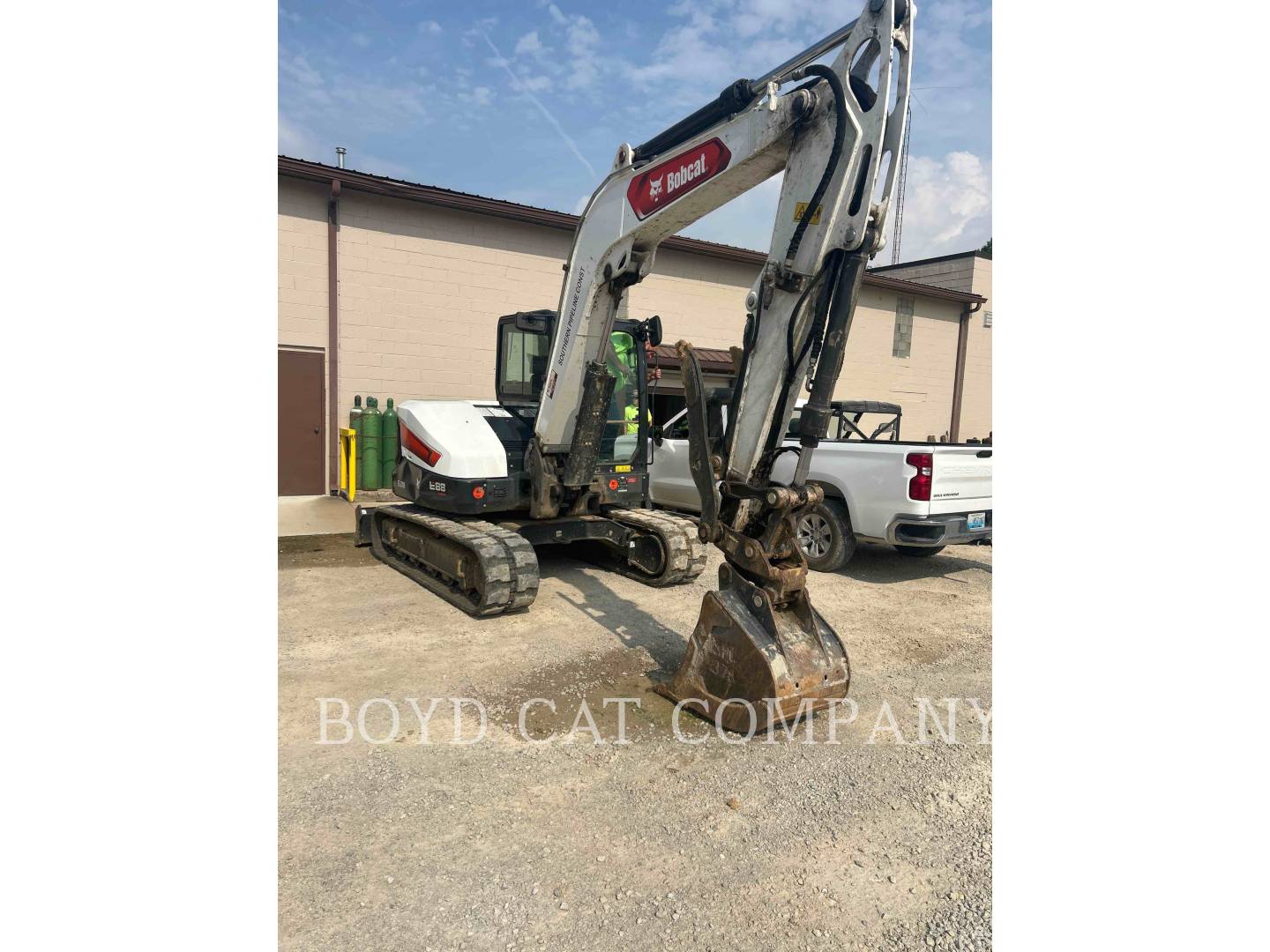Bobcat E88, Excavator, 1639 hours, S/N: B4NM11921, 2022 - Image 2