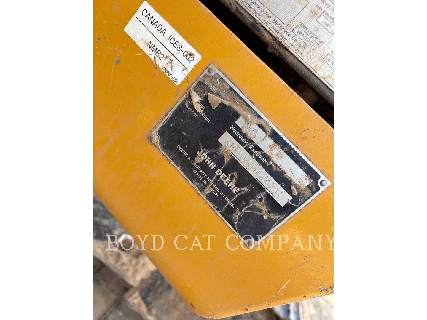 John Deere 135G, Excavator, 3300 hours, S/N: HF500451, 2018 - Image 7