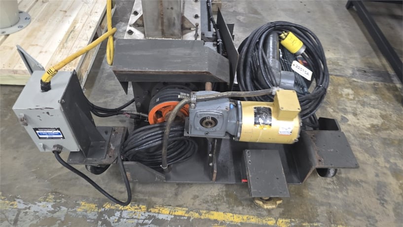 8" x 56" AEC #WG5600, granulator, 10 HP, 3 Knife Open Rotor, 2 Bed Knives, 36" infeed height, 2017 - Image 2